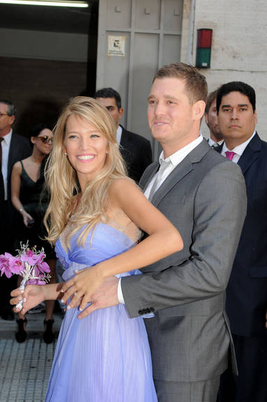 As fotos do casamento de Michael Bublé