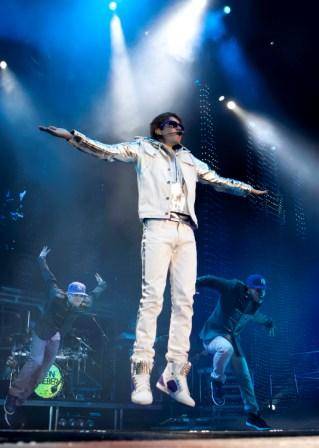 FOTO: ‘Efeito’ Justin Bieber no palco