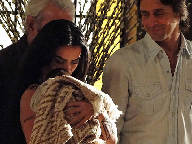 FOTO: Encanto de Cleo Pires com bebê