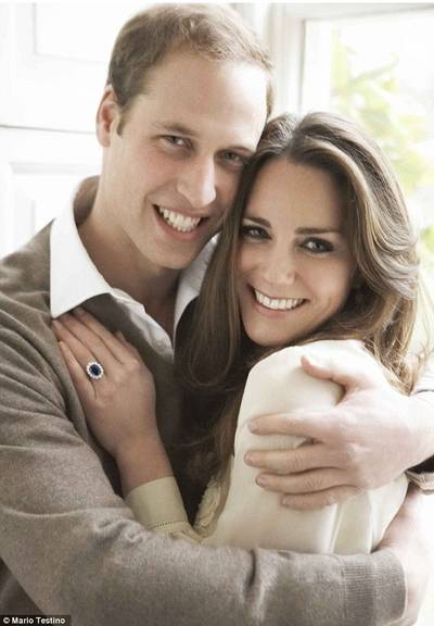 William e Kate convidam ex-amores