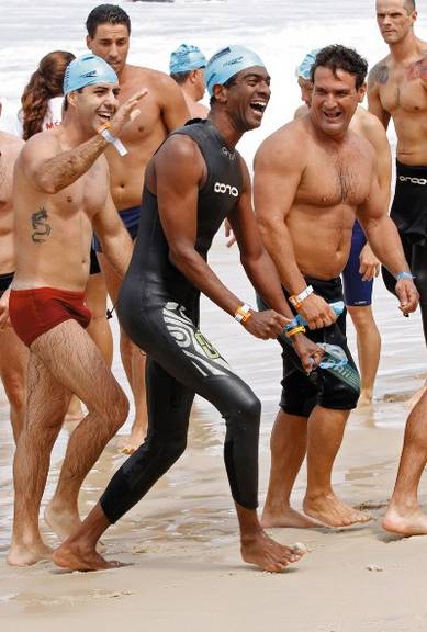O atleta Hélio de La Peña