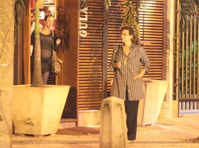 FOTO: Danielle Winits e Betty Lago no Rio