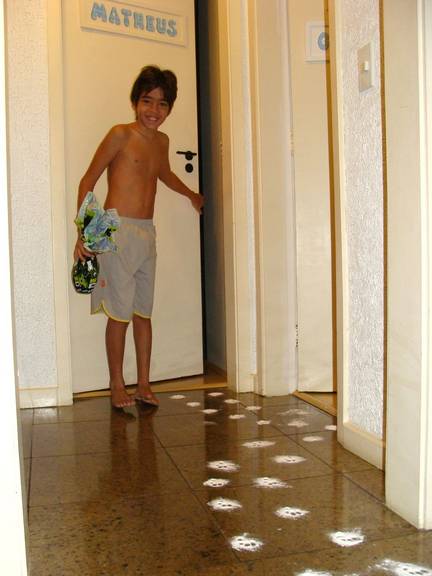 FOTO: A diversão de Matheus Costa