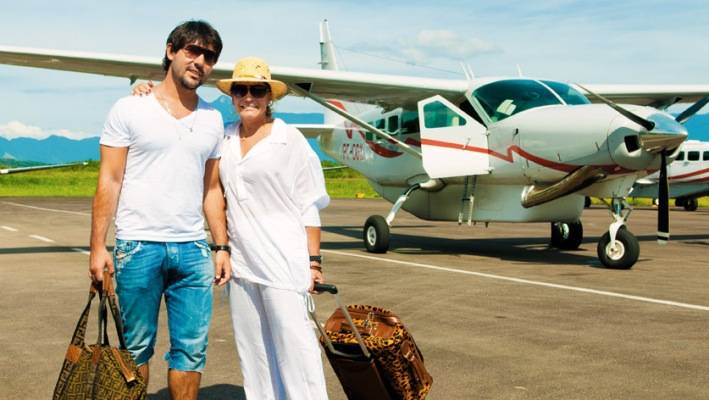 Sandro com Susana