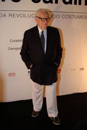Pierre Cardin mostra sua genialidade