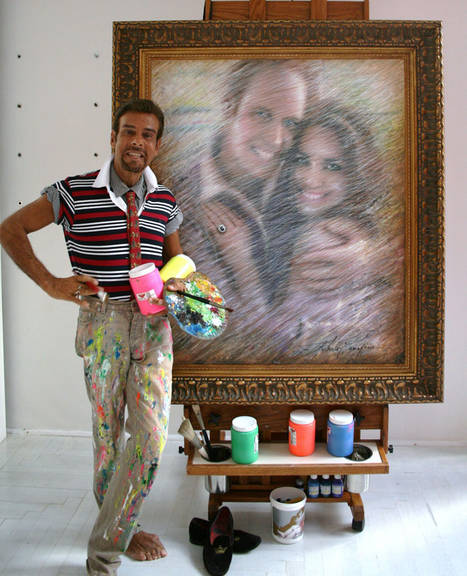 Camasmie faz quadro sobre casal real