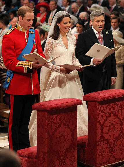 A íntegra da oração de Kate e William