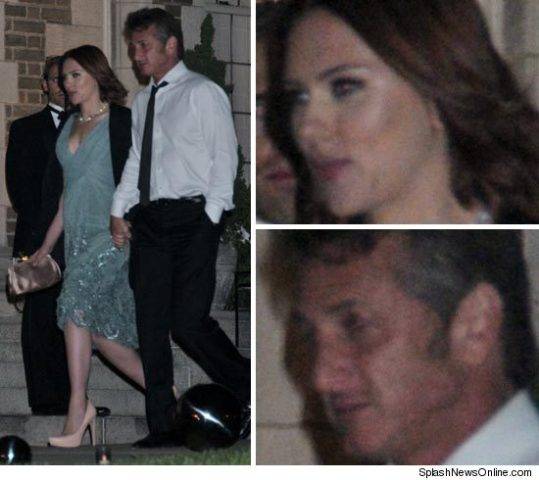 FOTO: Scarlett é vista com Sean Penn