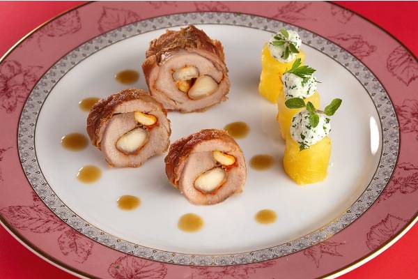 Receita Light: filé de vitela, recheado, com batata