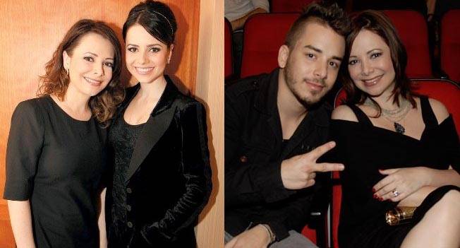 Mãe relembra infância de Sandy e Junior