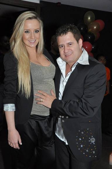 Marrone e Natália Portes