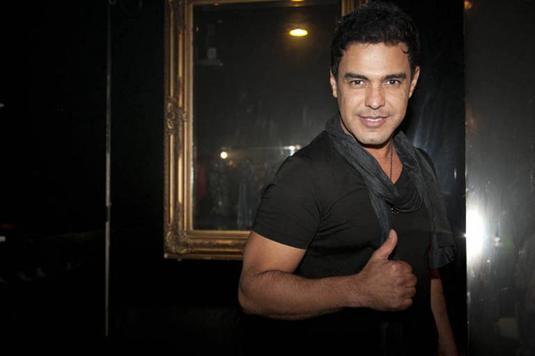 Zezé Di Camargo foi à The Week ver o show da filha Wanessa