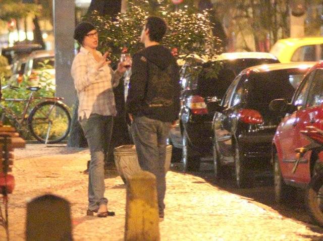 Maria Paula e Bruno não se desgrudam