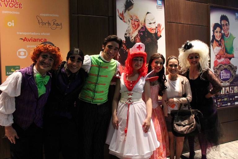Alexandre Pêssoa, Beto Marden, Pedro Bosnich, Cristina Cândido, Lissah Martins, Gabriela Duarte e Naíma