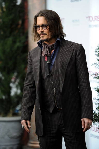 O sempre excêntrico Johnny Depp