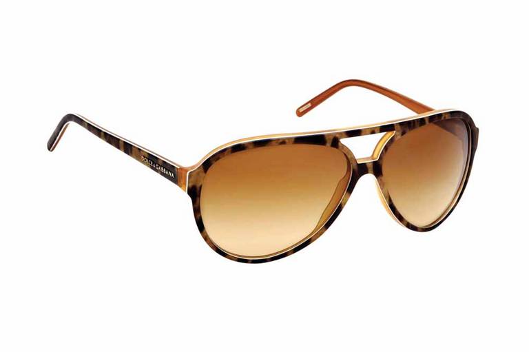 Selvagem: De acetato com estampa animal DOLCE & GABBANA 11 4003-8225 [luxottica.com]