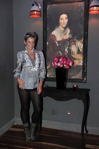 Luiza Gottschalk em um look ‘divertido’
