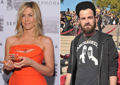 Justin Theroux se muda para casa de Jennifer Aniston