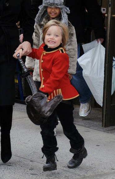 Os looks dos 5 anos de Shiloh Jolie-Pitt