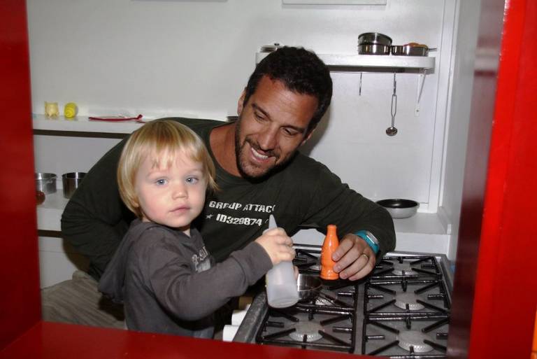 Paizão: Carlos Bonow e o filho Conrado