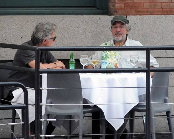 Keitel e De Niro almoçam juntos em NY