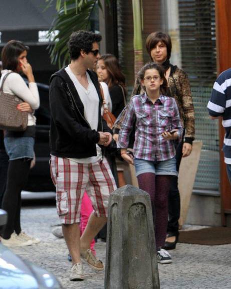 Maria Paula, Bruno Garcia e filhos