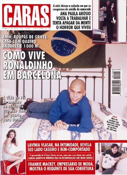Ronaldo nas capas de CARAS