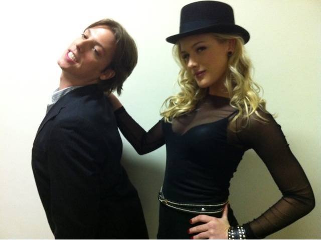 Fiorella posta foto vestida de Madonna