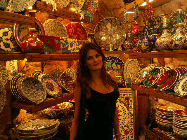 Isabeli Fontana se diverte na Turquia