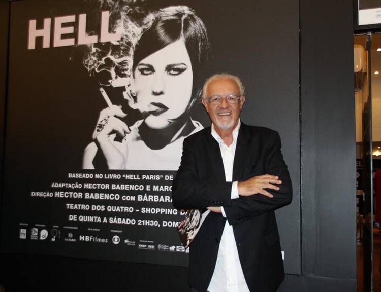 Ney Latorraca curte a peça ‘Hell’
