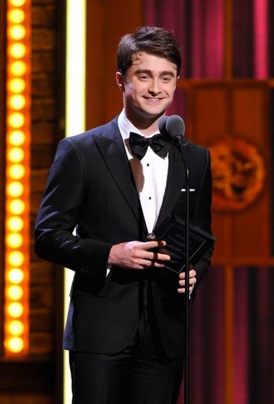 Estrelas americanas durante premiação