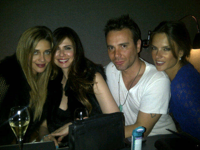 Tops jantam com Luciana Gimenez