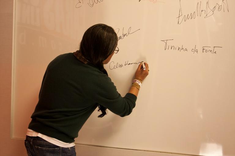 Estilistas deixam marca no Mural da Fama