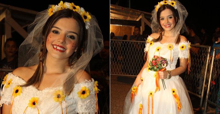 Giovanna e Thiago se casam em ‘arraiá’