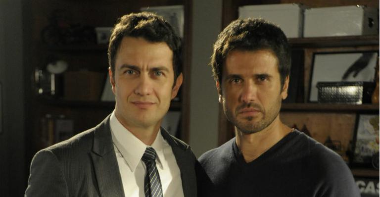 Gabriel Braga Nunes e o vilão Léo