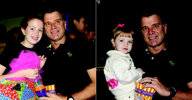 Bernardinho curte festa junina em família no Rio