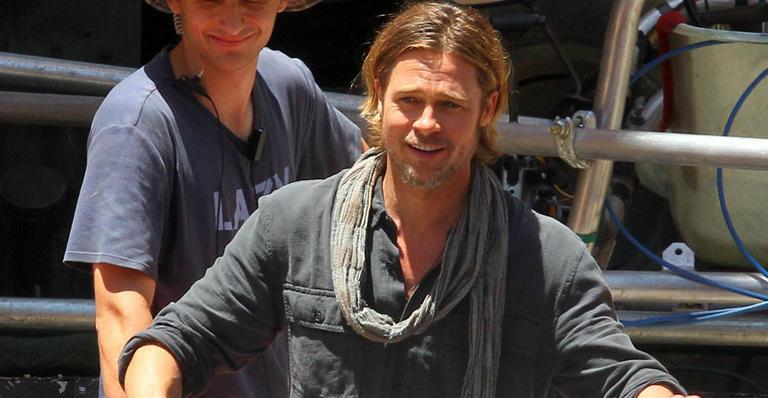 Brad Pitt começa a rodar filme de zumbis