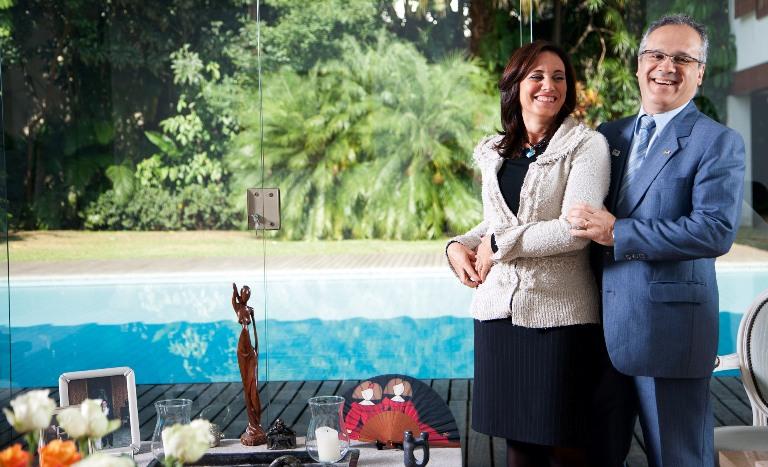 Sylvain Itté e Cristina abrem sua residência