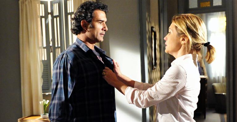 Abner e Júlia fazem as pazes em novela