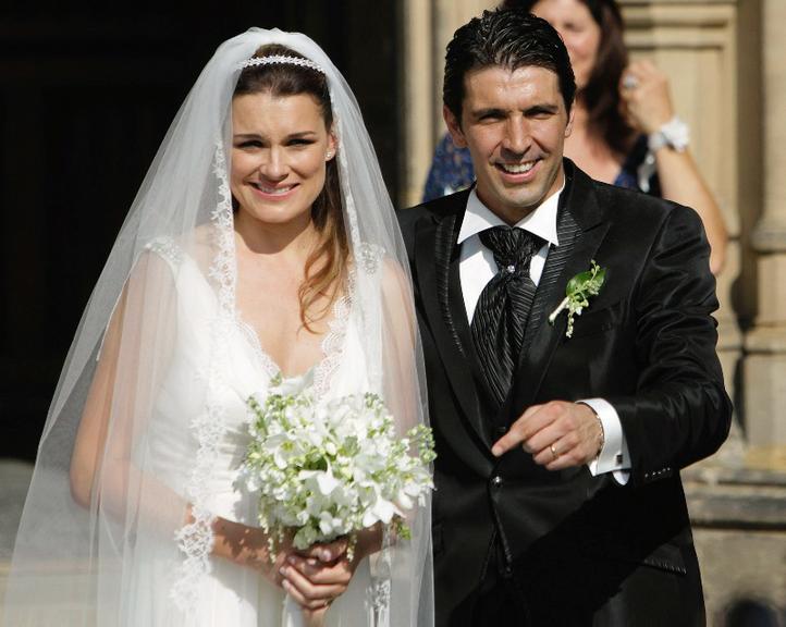 Gianluigi Buffon e Alena Seredova