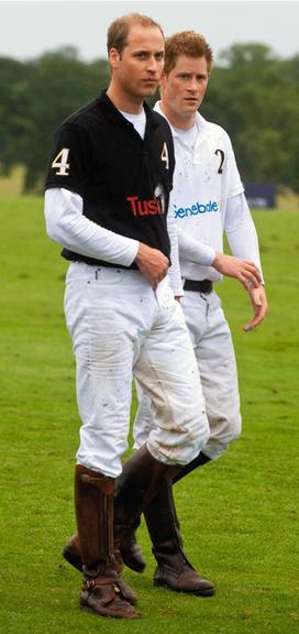 Príncipes William e Harry