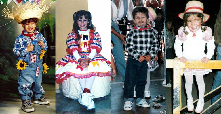 Festa Junina: atores se vestem de caipira