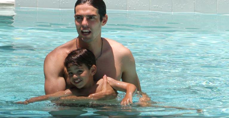 Kaká: férias com a família em Miami