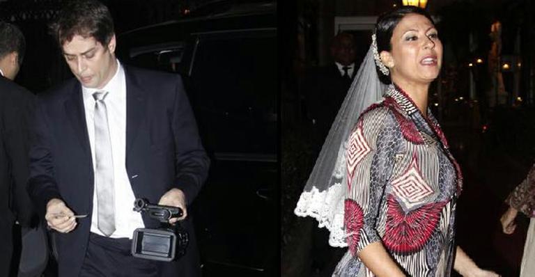 Antony e Carolina se casam no Rio