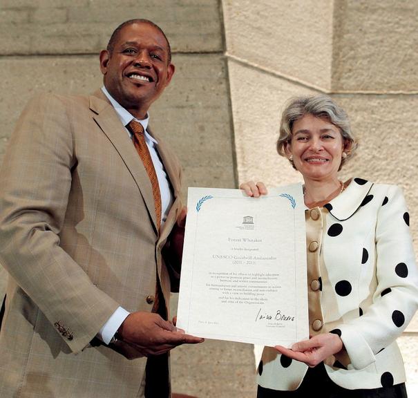 Forest Whitaker é o novo embaixador da Unesco