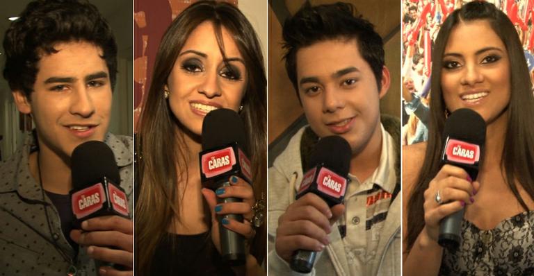 Os bastidores do Ídolos em dia de show