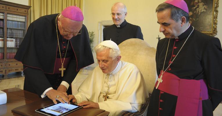O papa é pop e Vaticano agora tem site