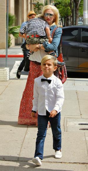 Gwen com Kingston e Zuma