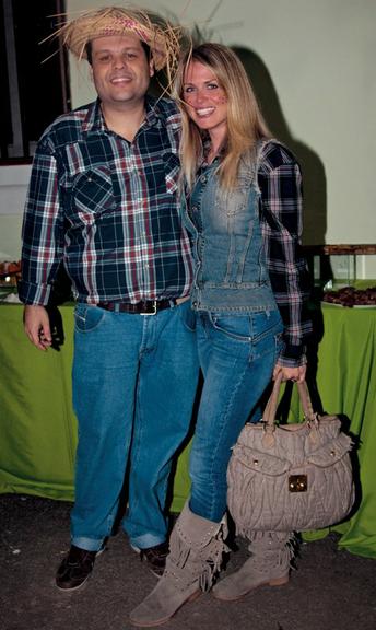 Susana em look caipira