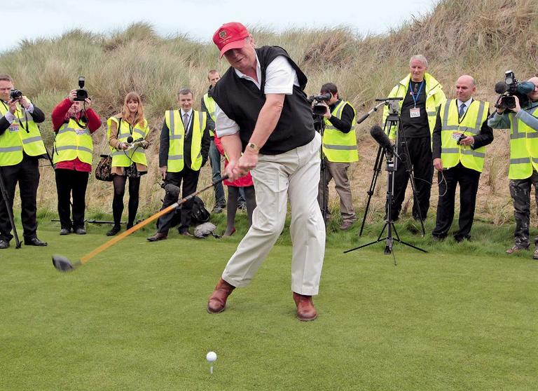 Donald Trump e seu novo complexo de golfe